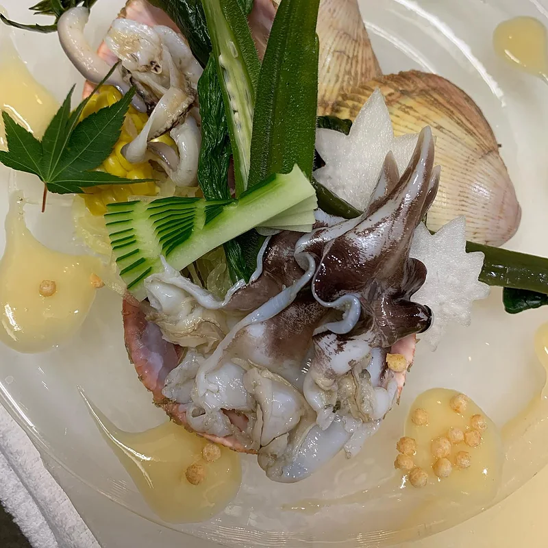 鳥貝や貝のお造り